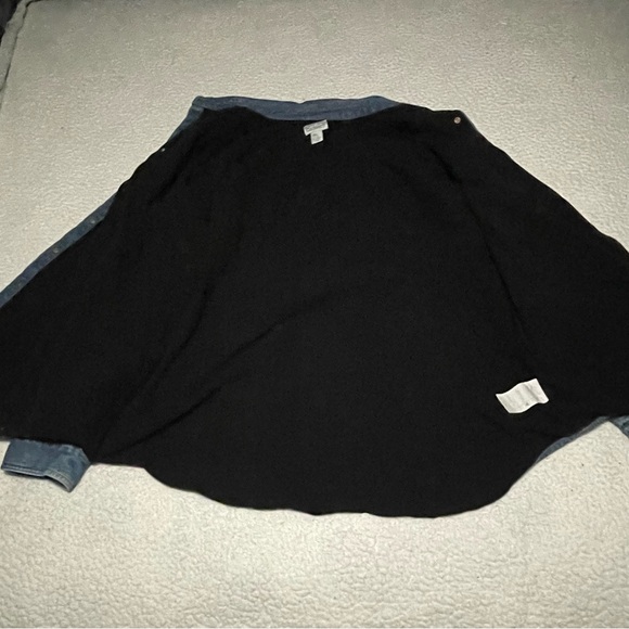 Carhartt denim fleece lined snap front shirt jacket size XL tall vintage - Picture 9 of 13